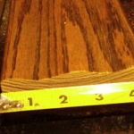 Oak casing, wavy profile 203-071908-4